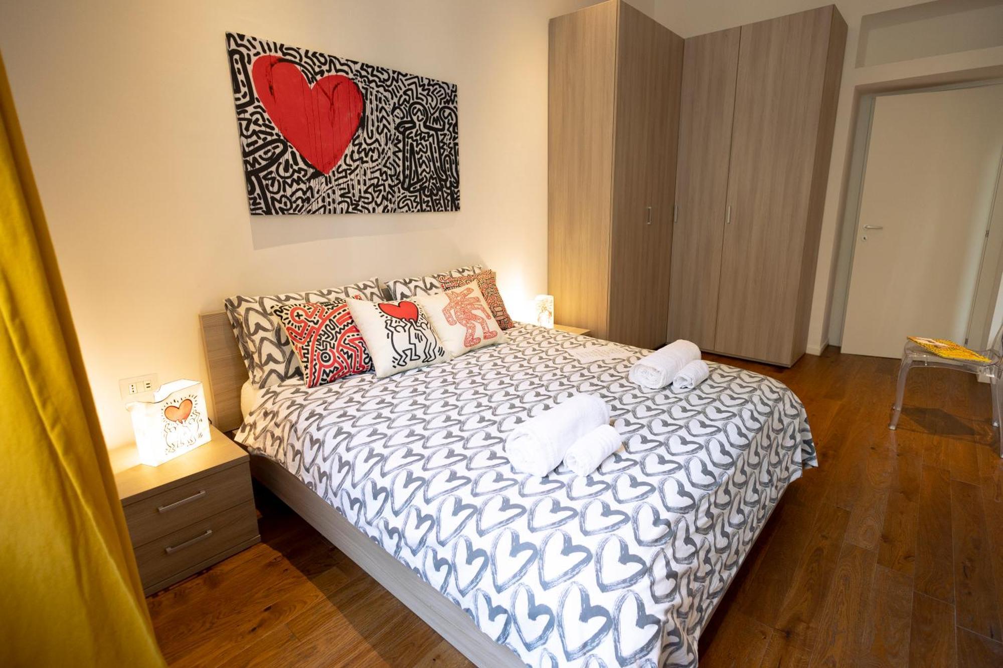 The Keith Haring Room - Private Bedroom Milano Esterno foto